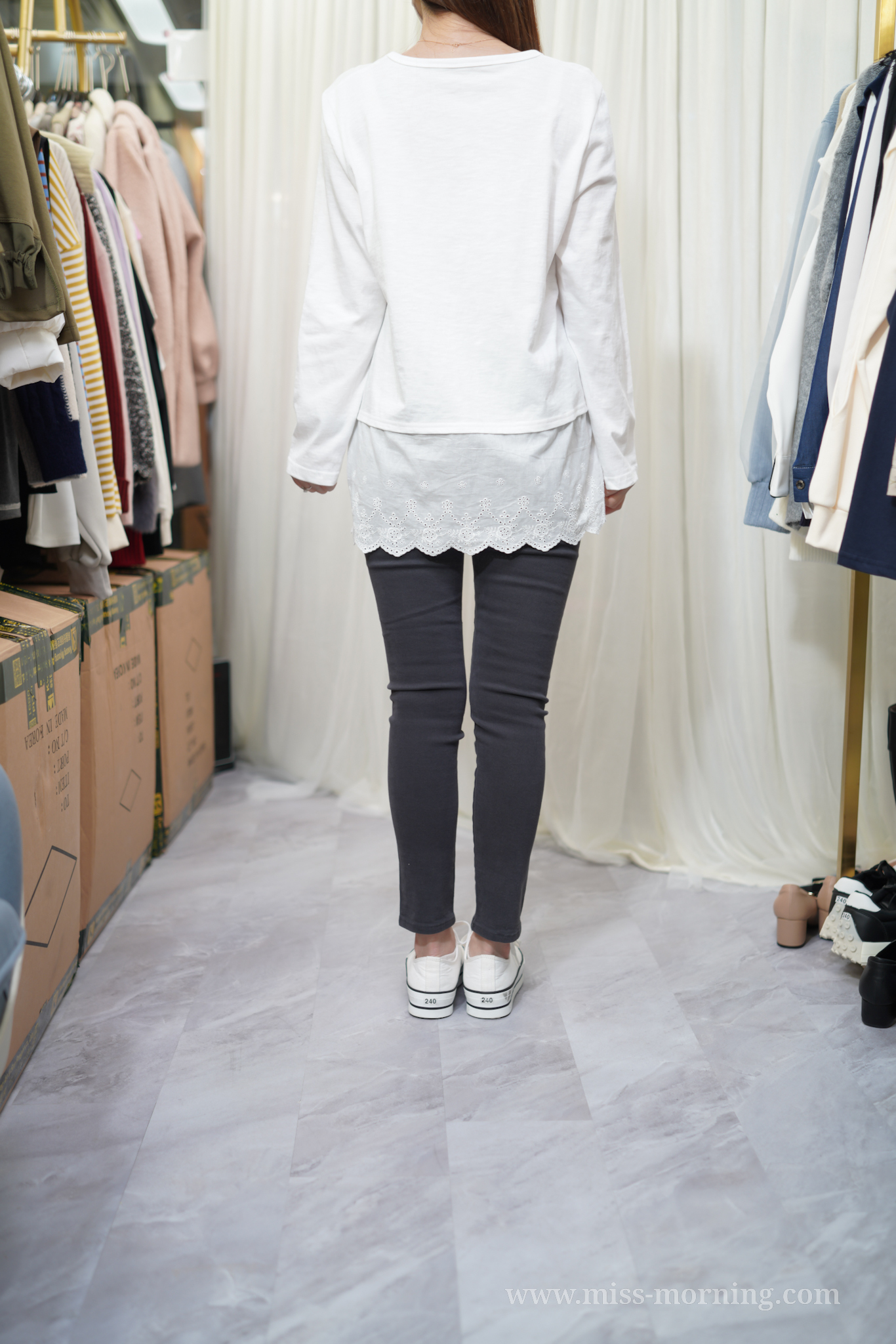 必買Lace腳襯衣(13602)