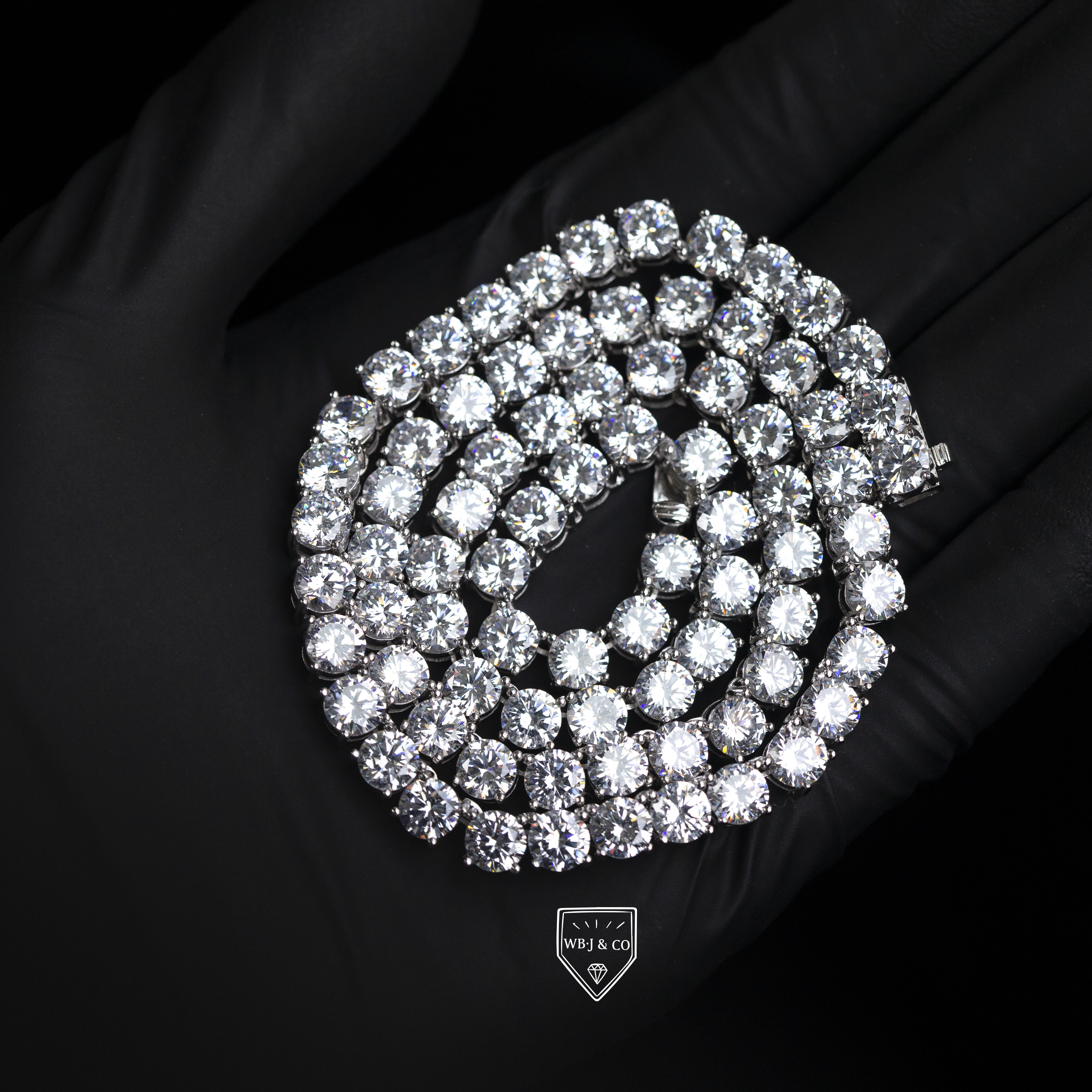 6mm 爪鑲網球項鍊