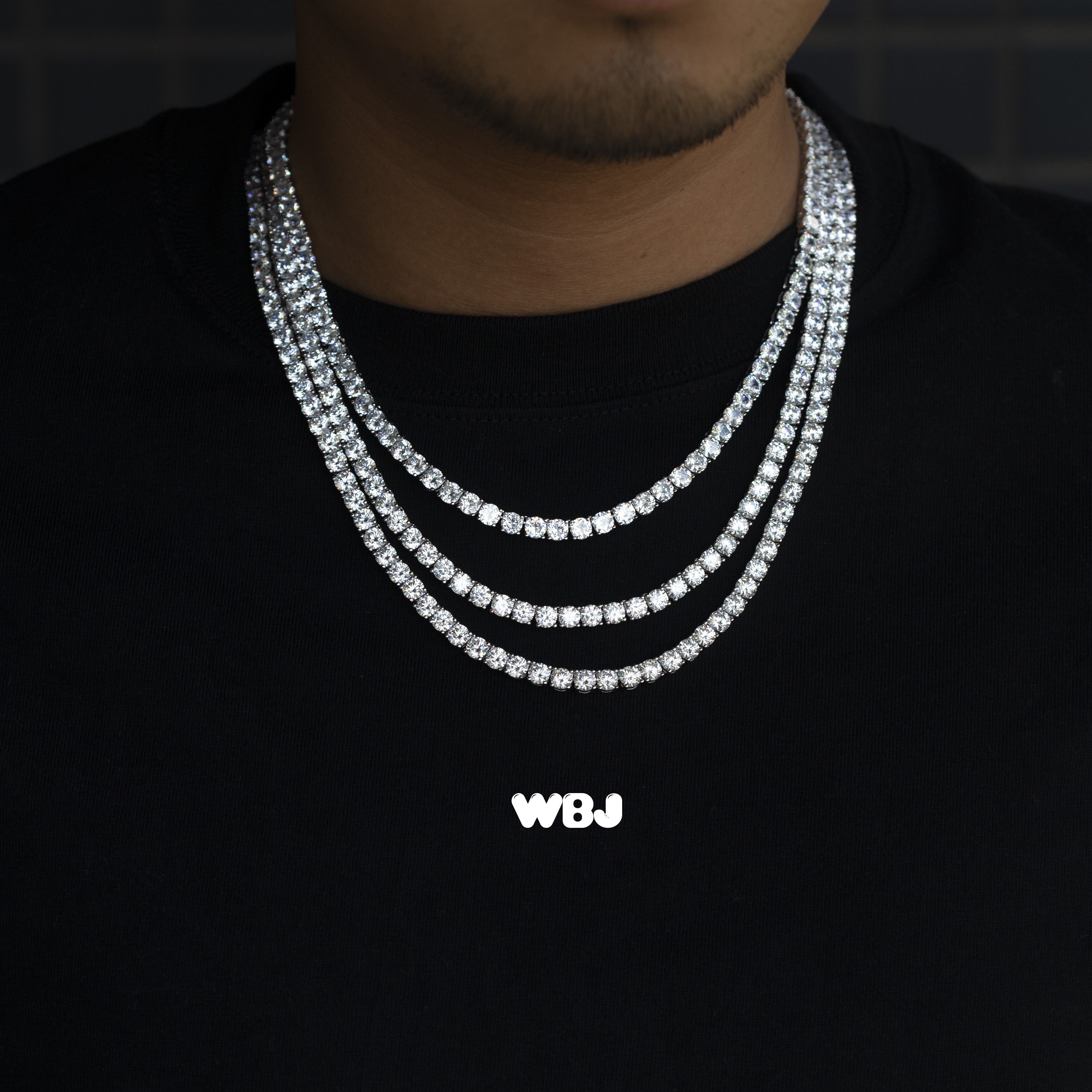 5mm 爪鑲網球項鍊