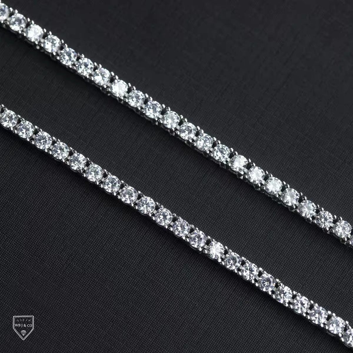 3mm 爪鑲網球項鍊