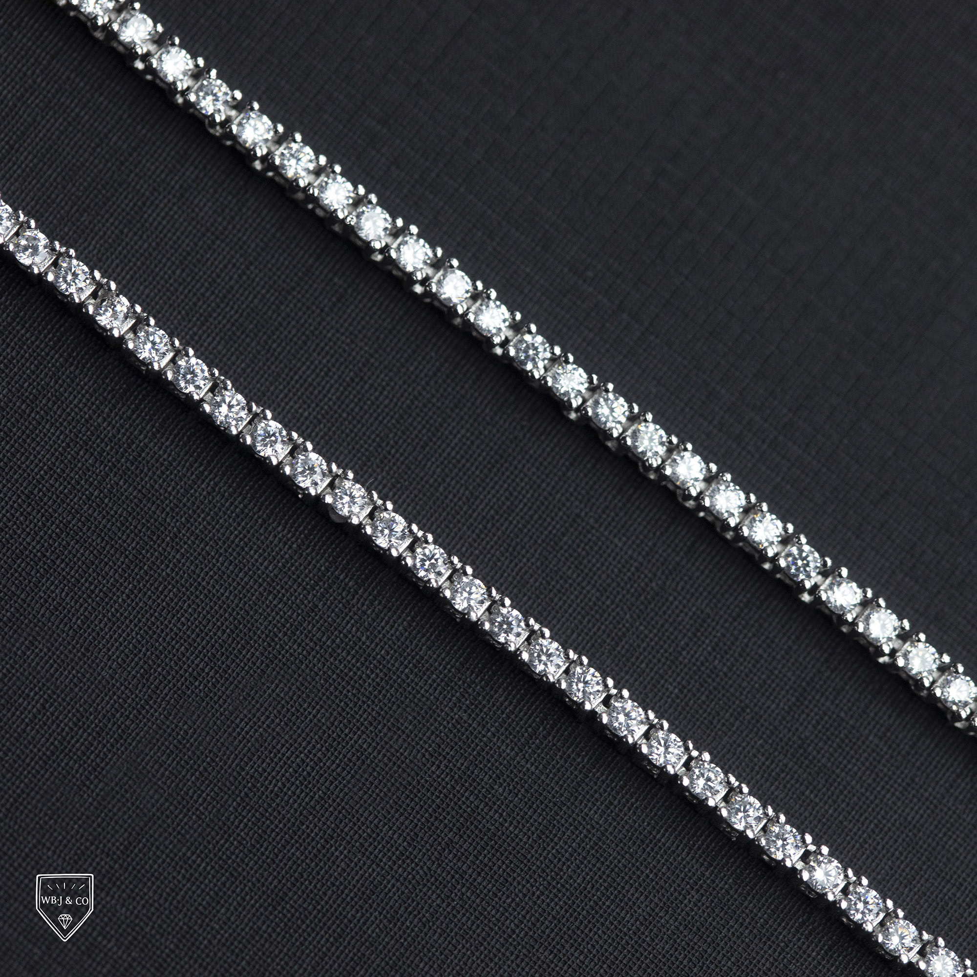 2mm 爪鑲網球項鍊