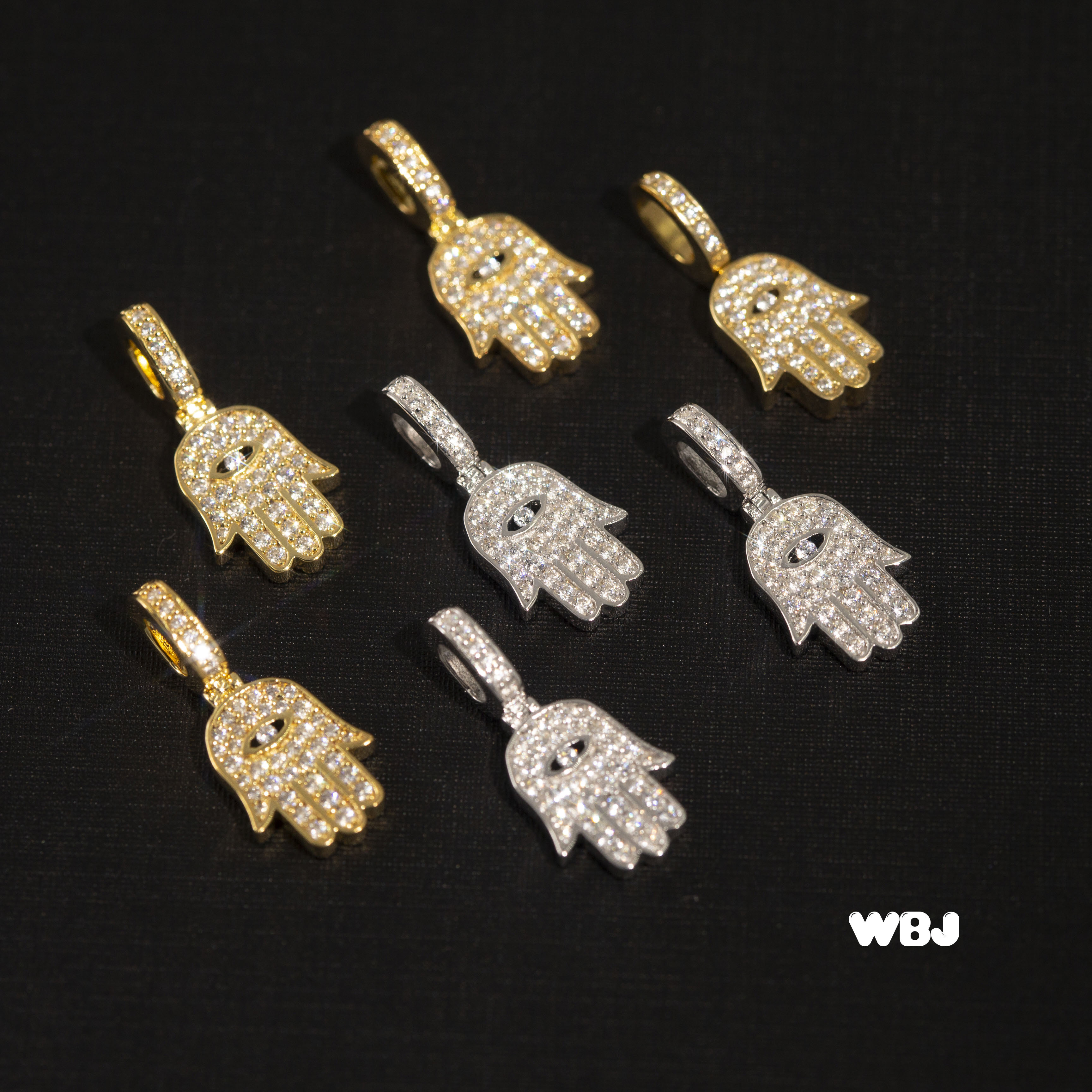 迷你吊墜｜法蒂瑪之手項鍊