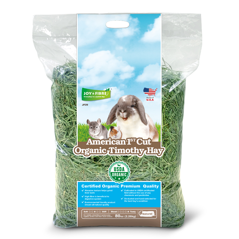 Joy & Fibre美國一割有機提摩西草 - 80oz