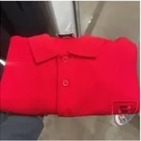 [IMPERFECTION] GATEFORTH S/S POLO SHIRT,BRIGHT RED, 80530241005-BRIGHT RED [FINAL SALE] (SDF1217)