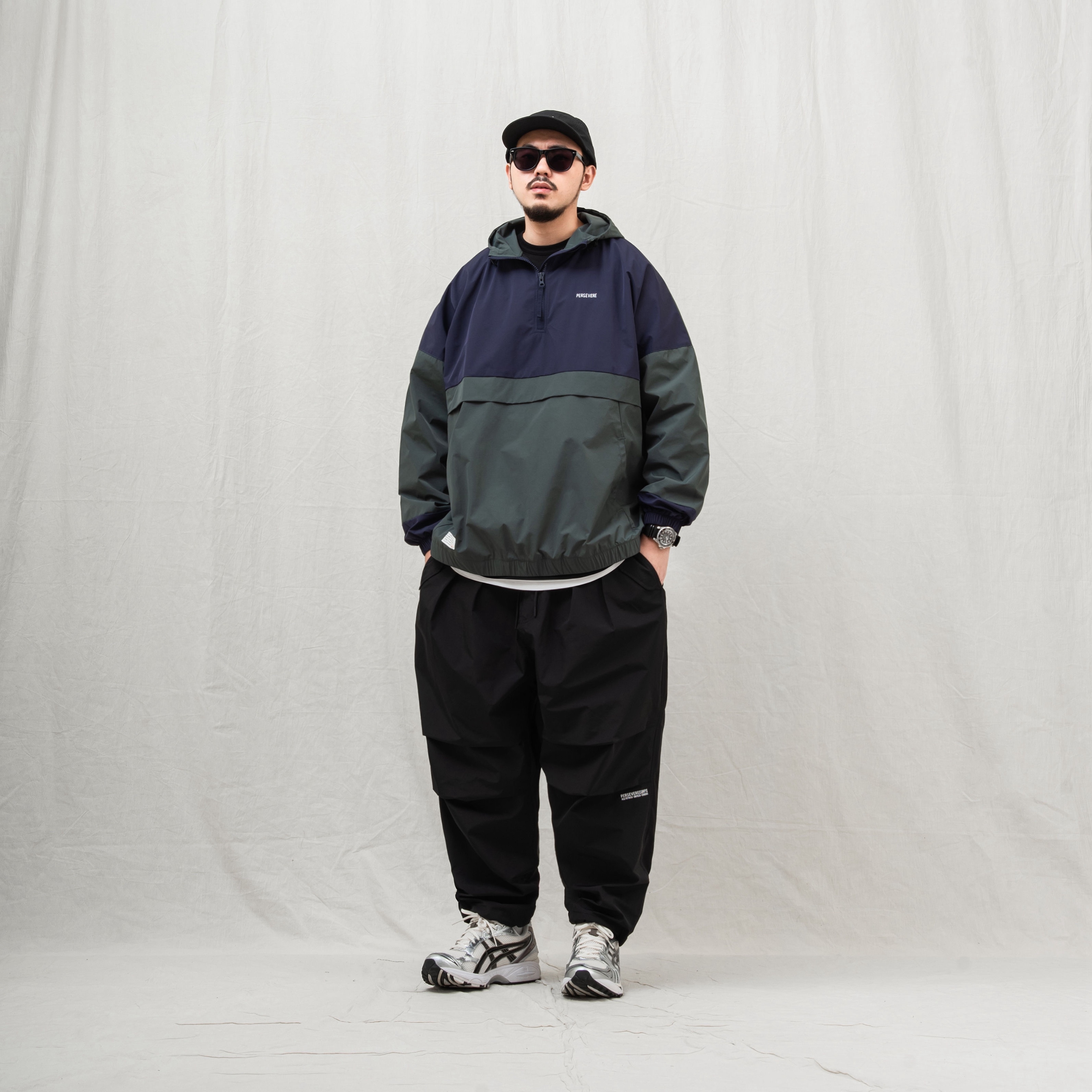 Persevere Laminating Anorak Pants 防潑水 尼龍 套裝 風衣 傘兵褲