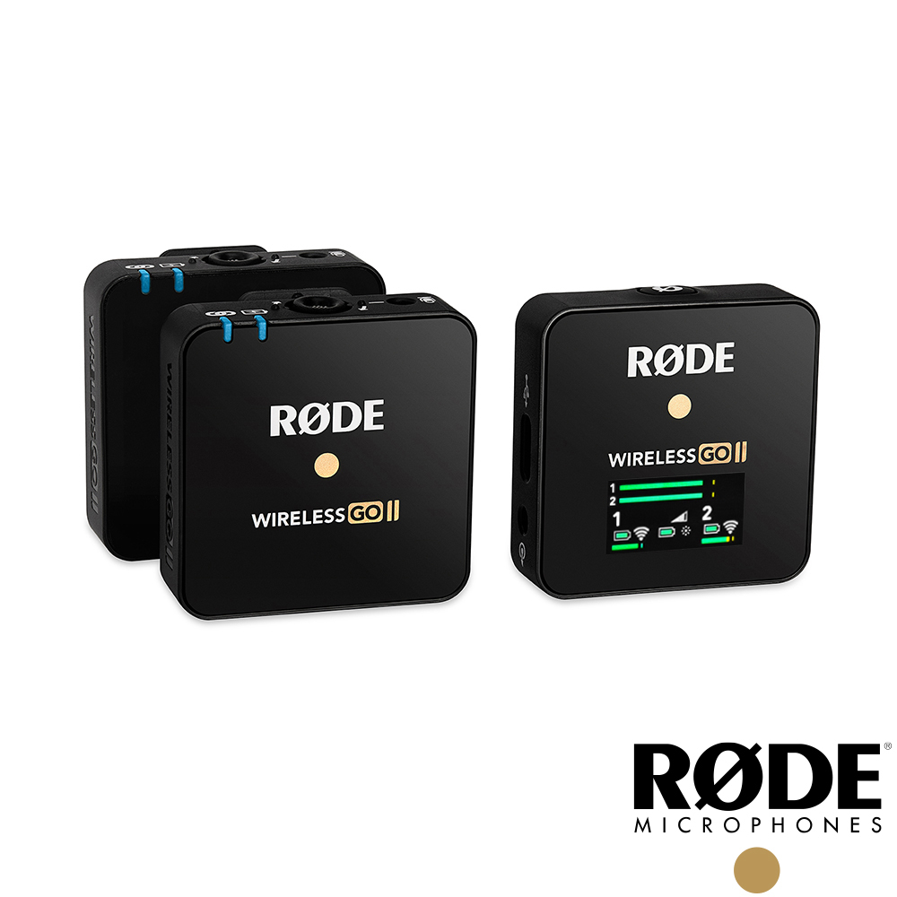 【正成公司貨】RODE Wireless GO II 一對二微型無線麥克風 公司貨