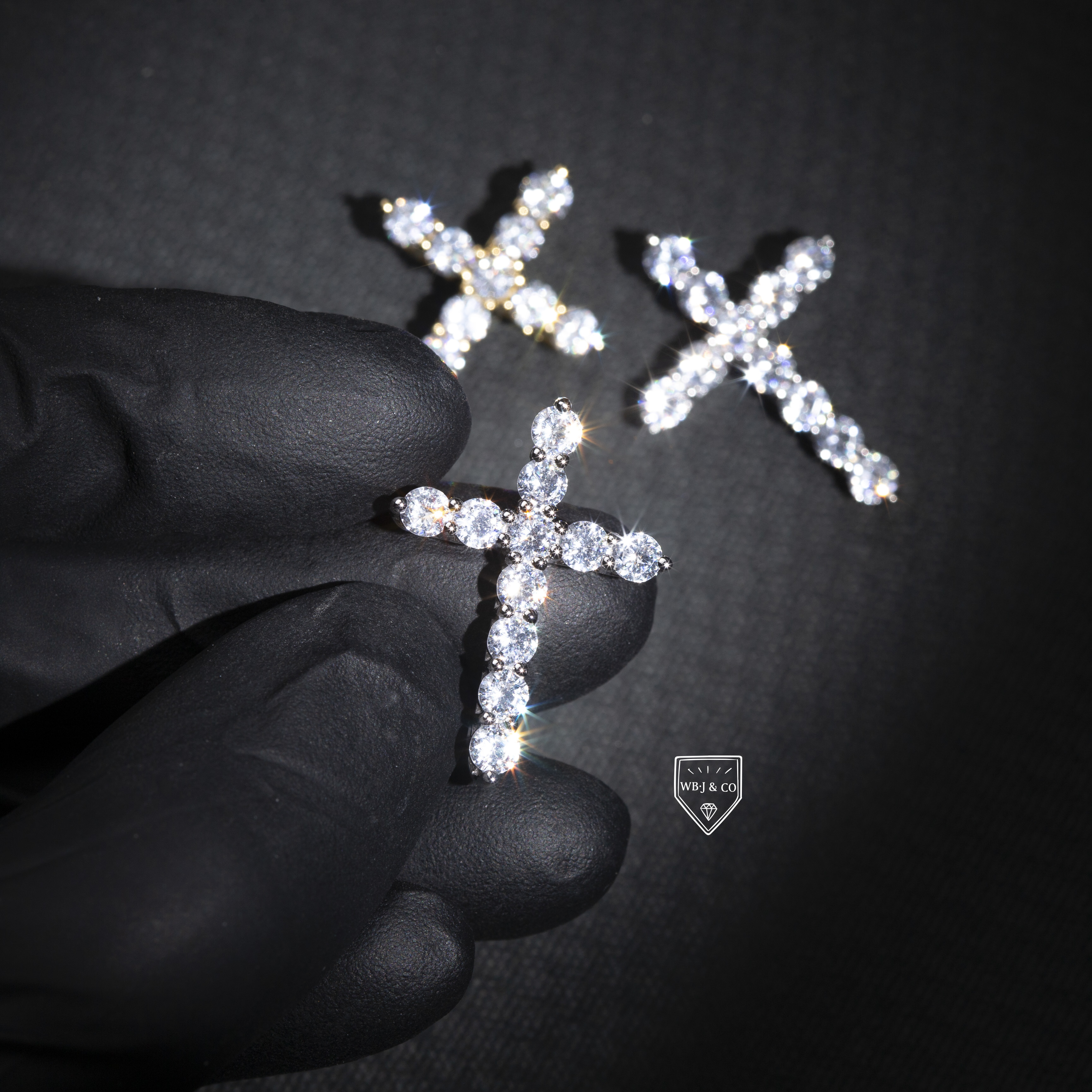 隱扣十字架吊墜項鍊