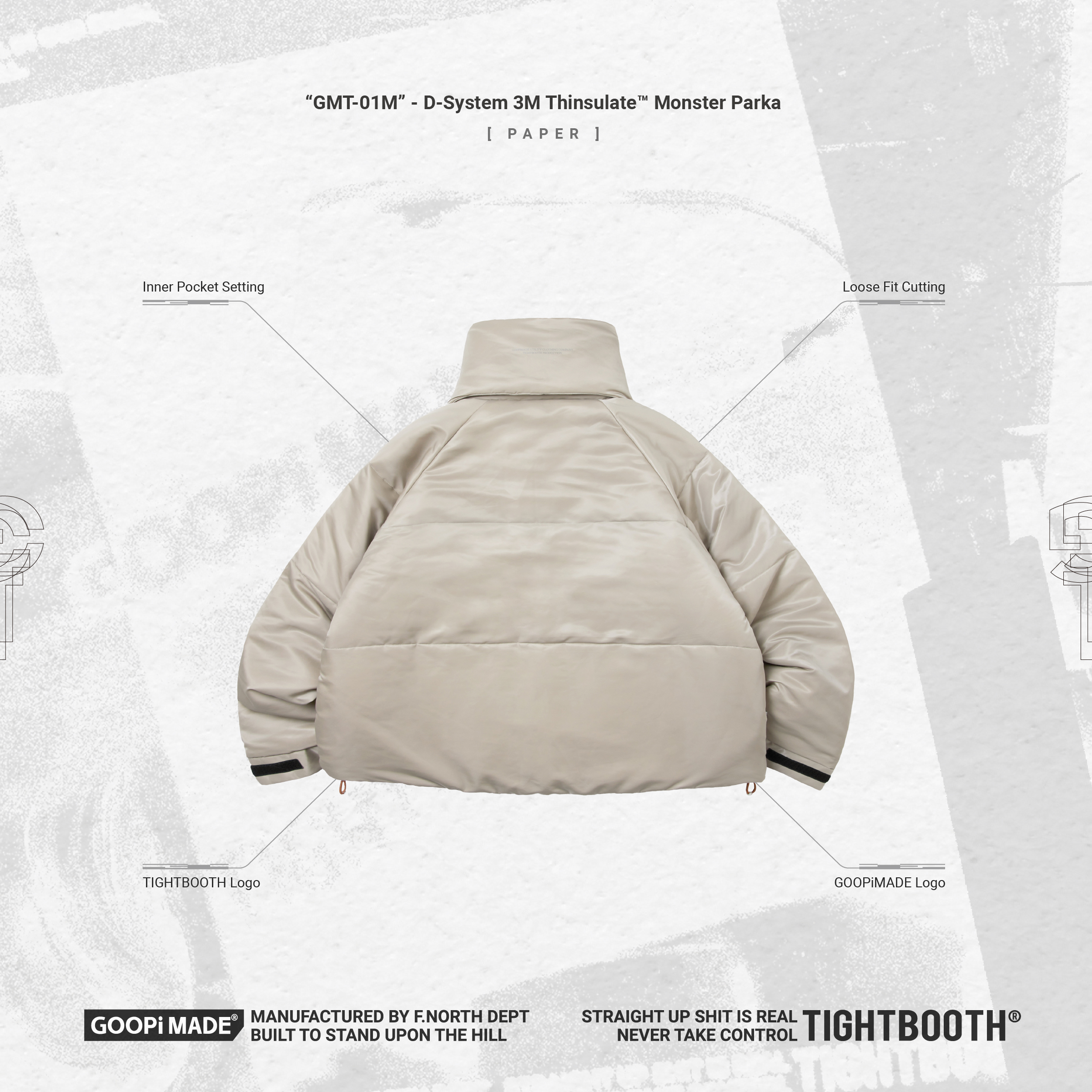 GOOPiMADE x TIGHTBOOTH] “GMT-01M” - D-System 3M