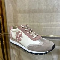 [S] TORY BURCH VINTAGE NYLON SNEAKER,MALVA, 143468-650 (STB442)
