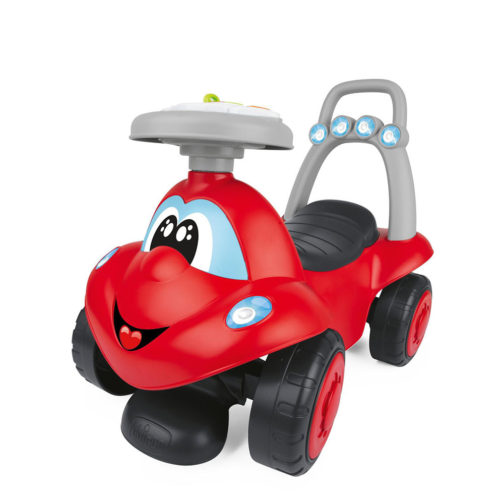 ECO+ 二合一學步騎乘滑步車(紅/黃)