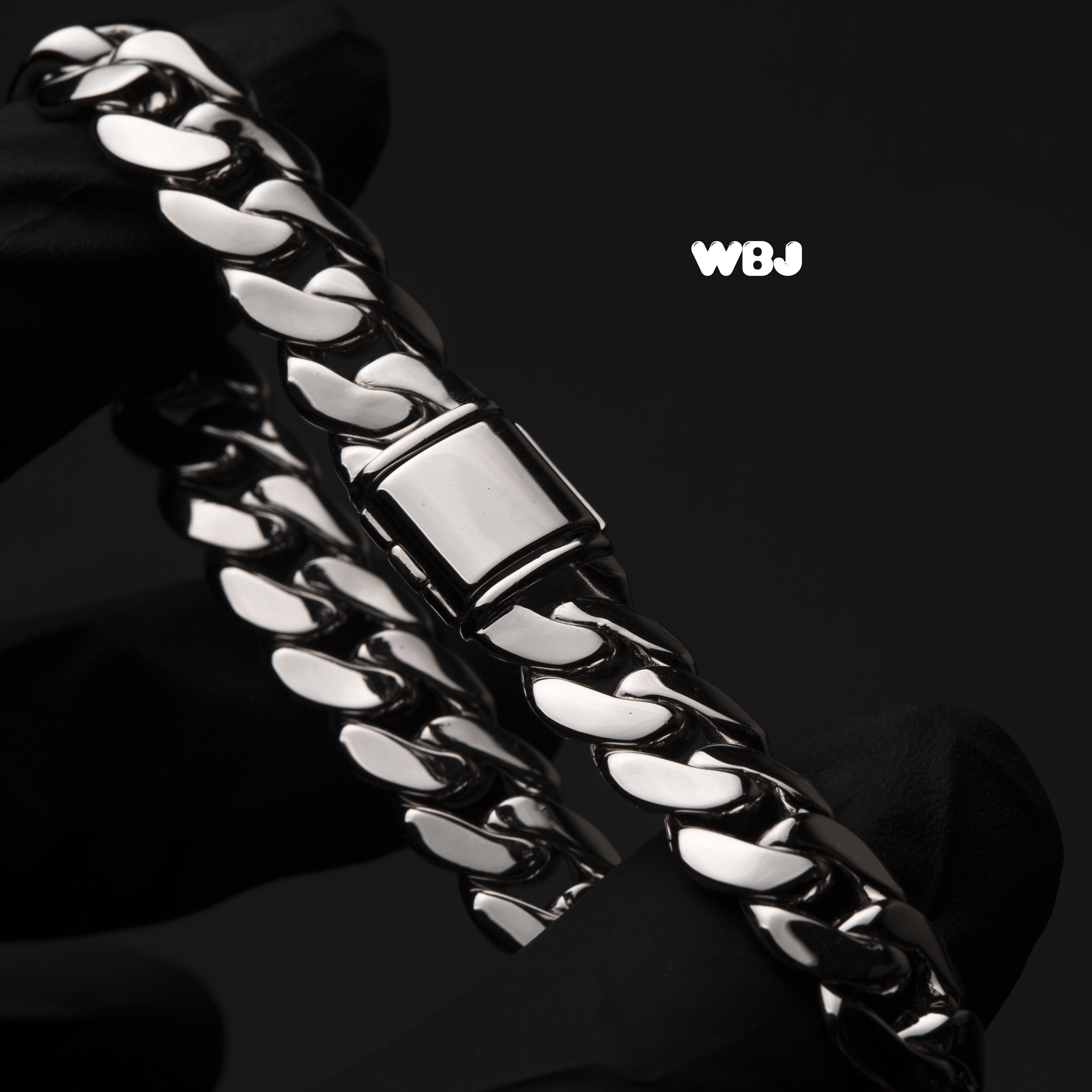 10mm 素面古巴手鍊