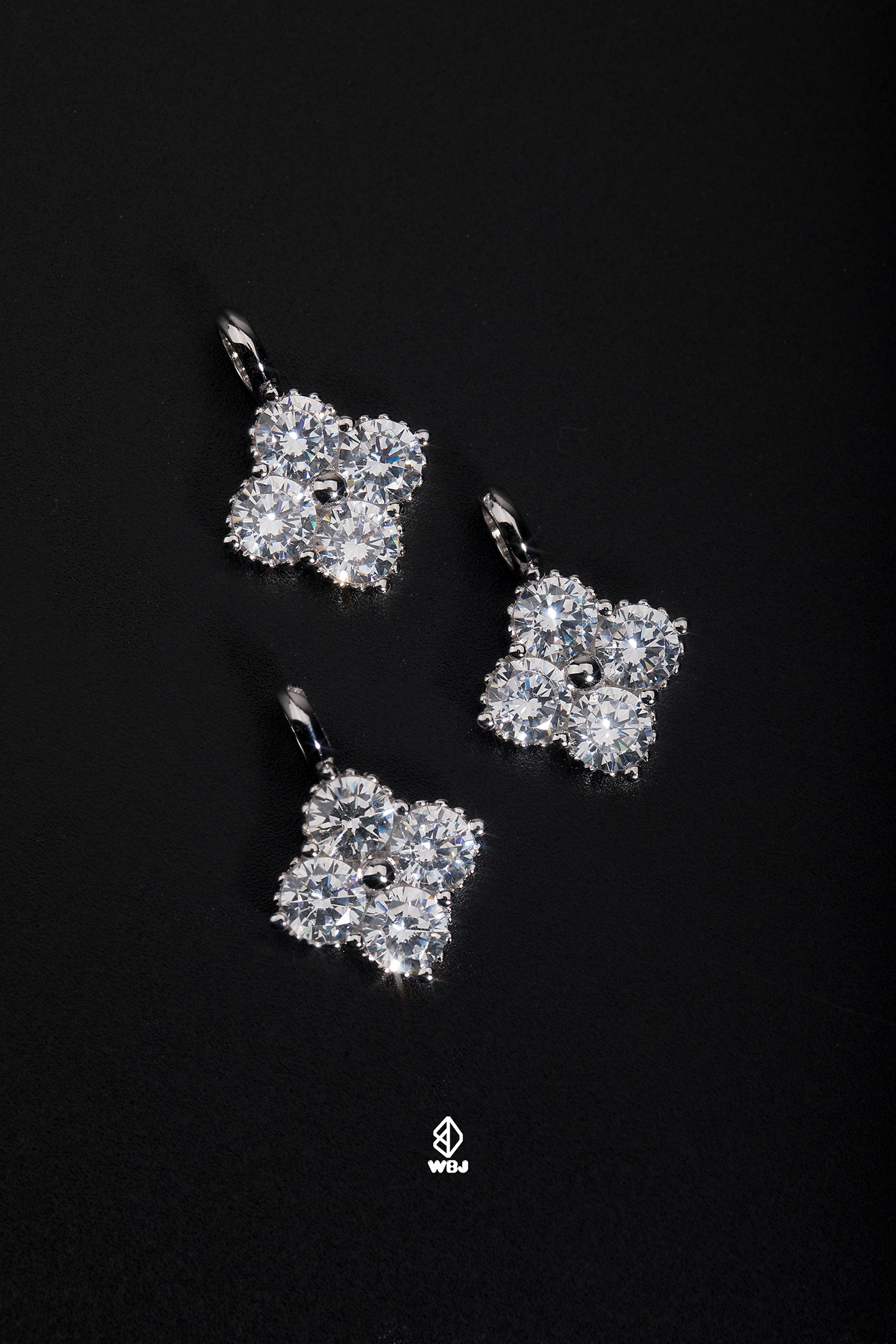 迷你吊墜｜四葉草雪花項鍊