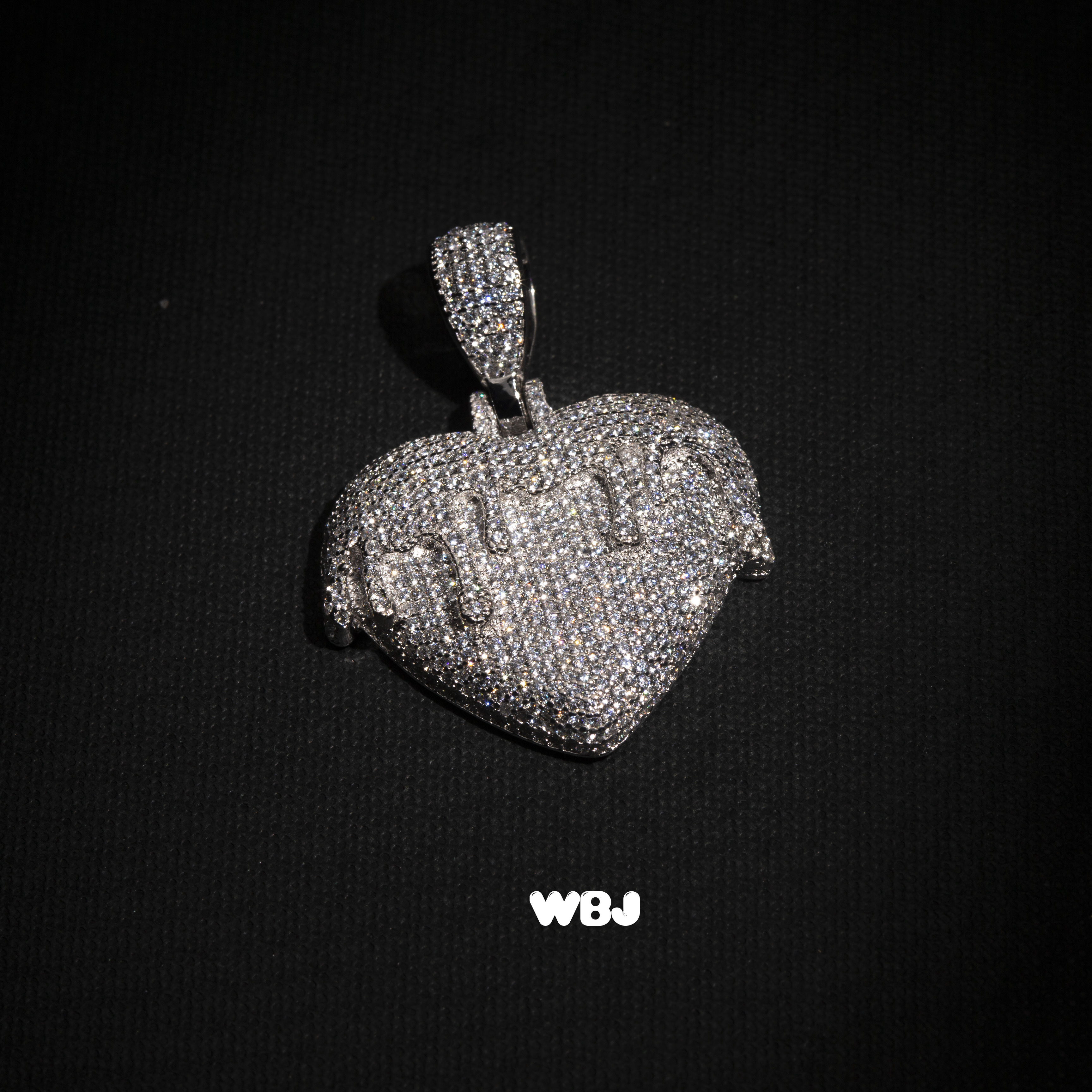 果醬心滿鑽項鍊