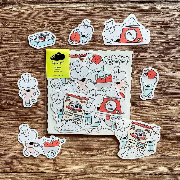 美術紙貼紙包 草莓果醬 900g砂糖｜1991w2992 台灣