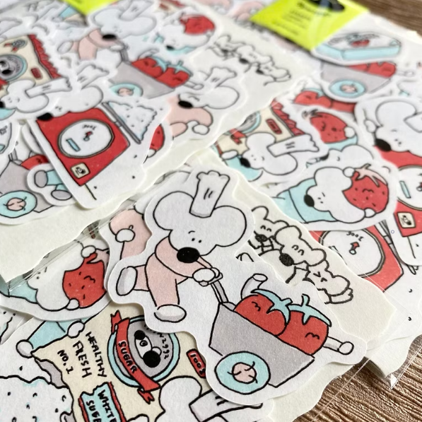 美術紙貼紙包 草莓果醬 900g砂糖｜1991w2992 台灣