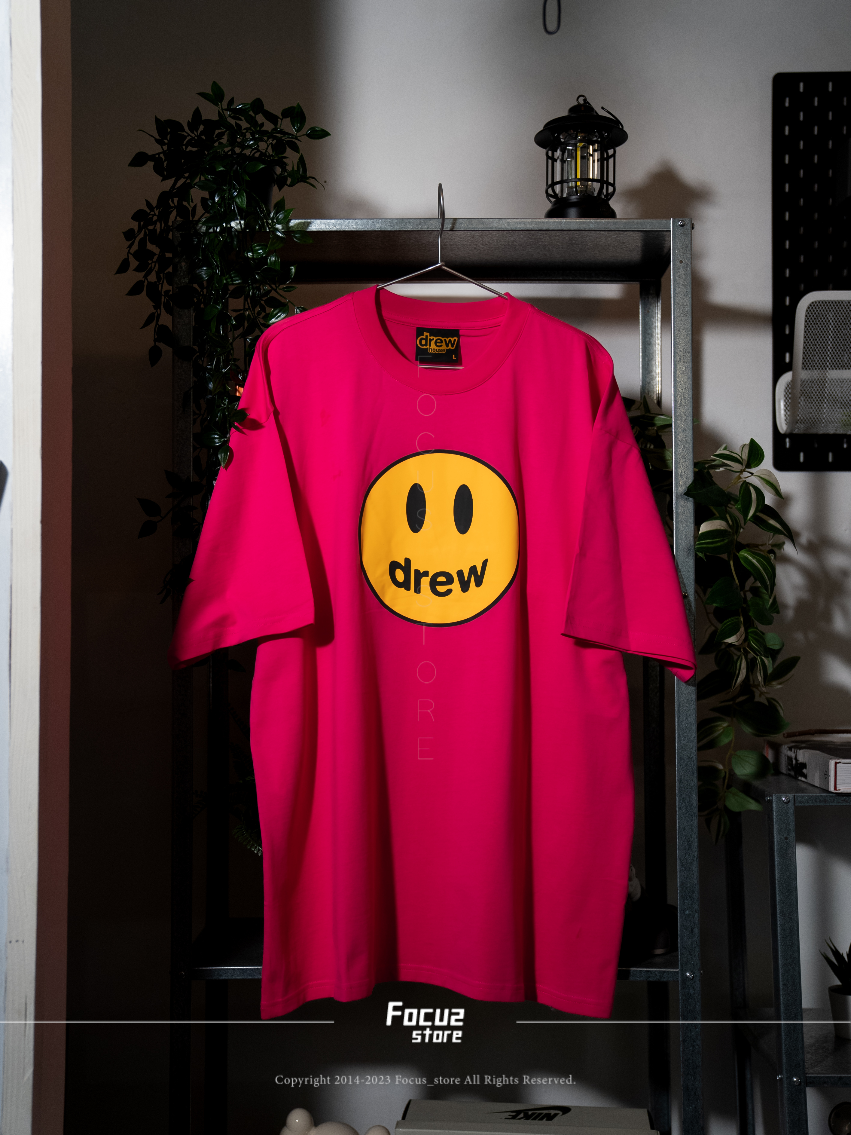 【Focus Store】現貨秒發 Drew House Mascot Tee "Magenta" 洋紅色 短袖