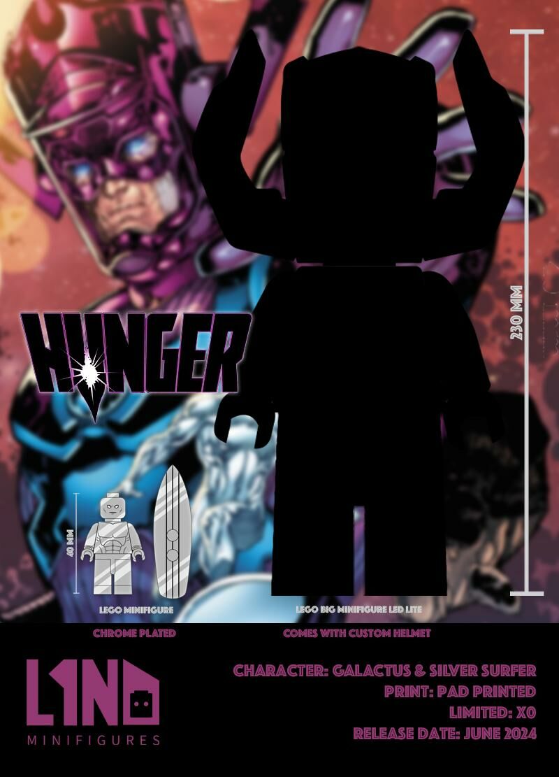 【L1N6_minifigures】吞噬者和銀色衝浪者