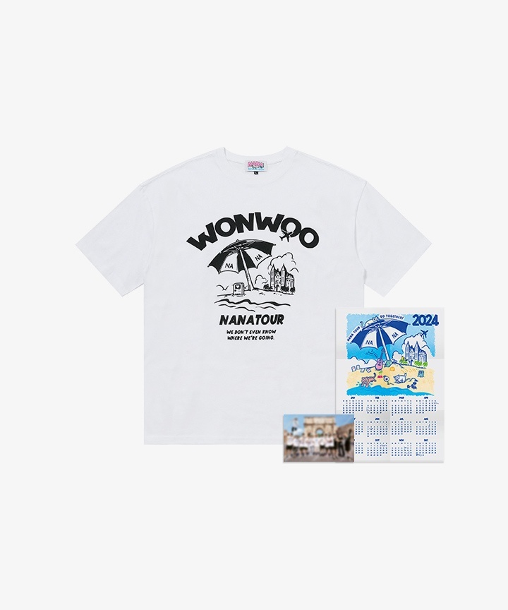 NANATOUR Tシャツ (Italy ver.) Mサイズ　DK Seventeen Nana Tour Shirt D.K, Nanatour With Seventeen Shirt