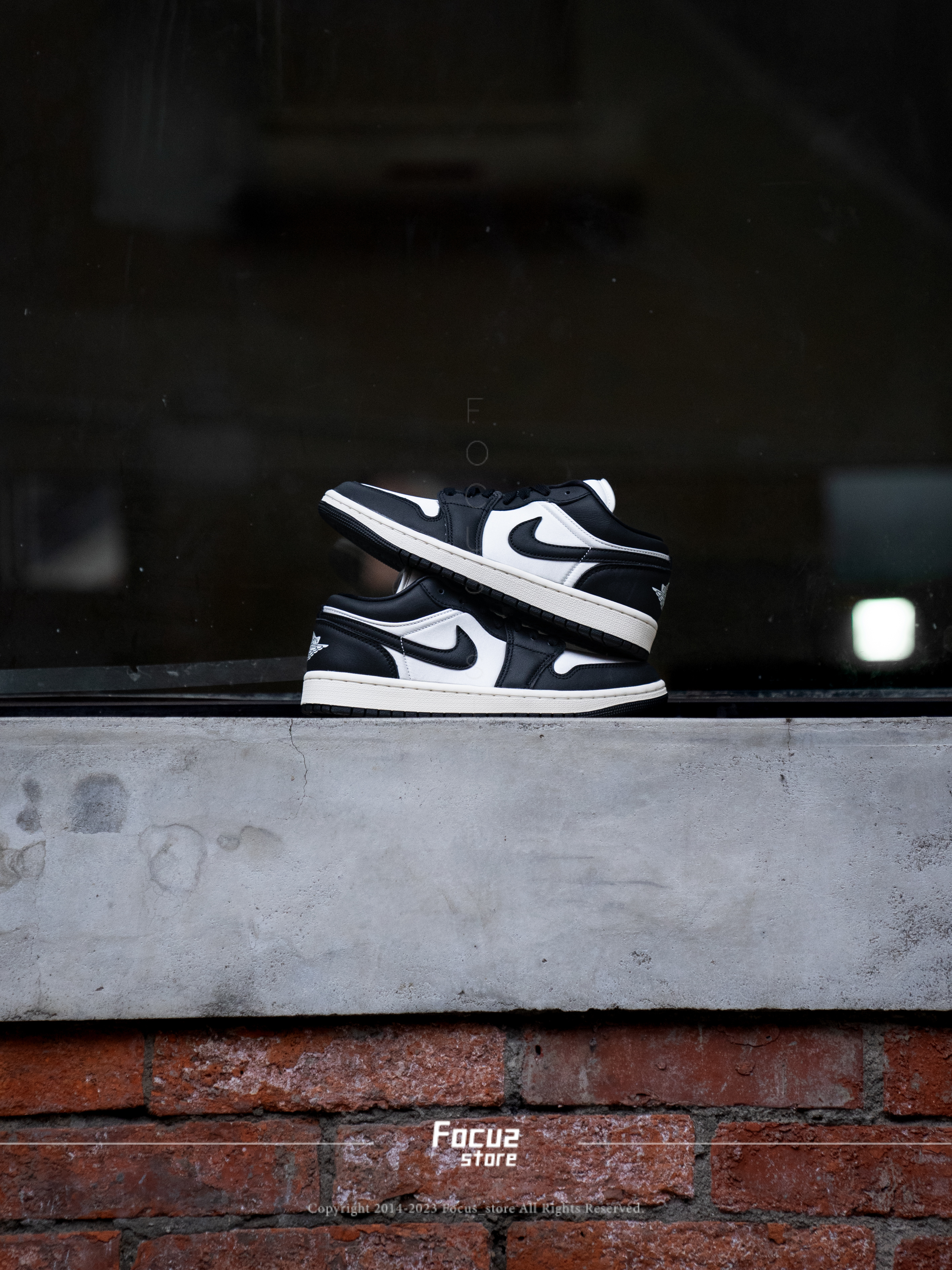 【Focus Store】現貨秒發 Nike Air Jordan 1 Low Wmns "Vintage Panda" 復古熊貓 FB9893-101