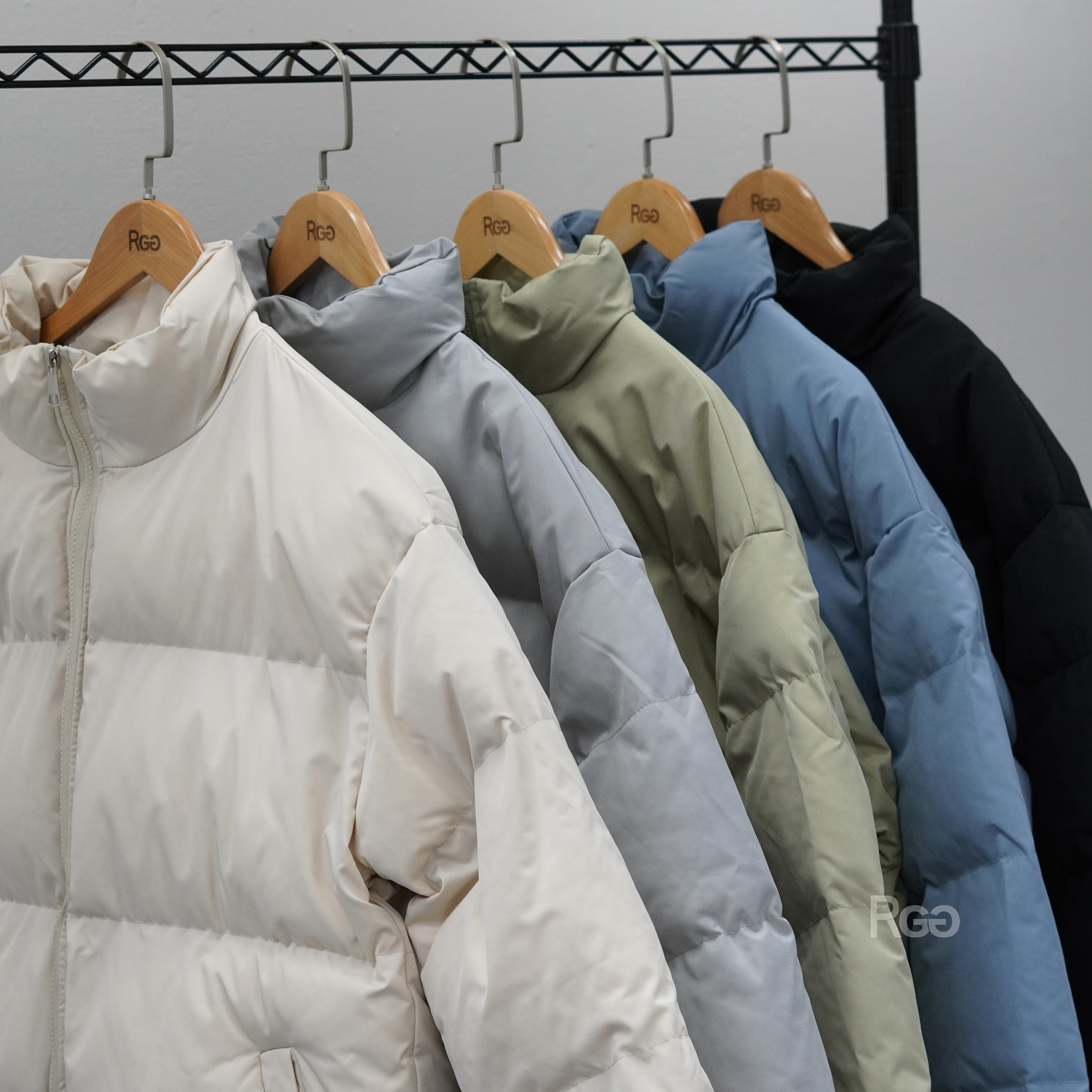 韓版鋪棉麵包外套顏色特寫照