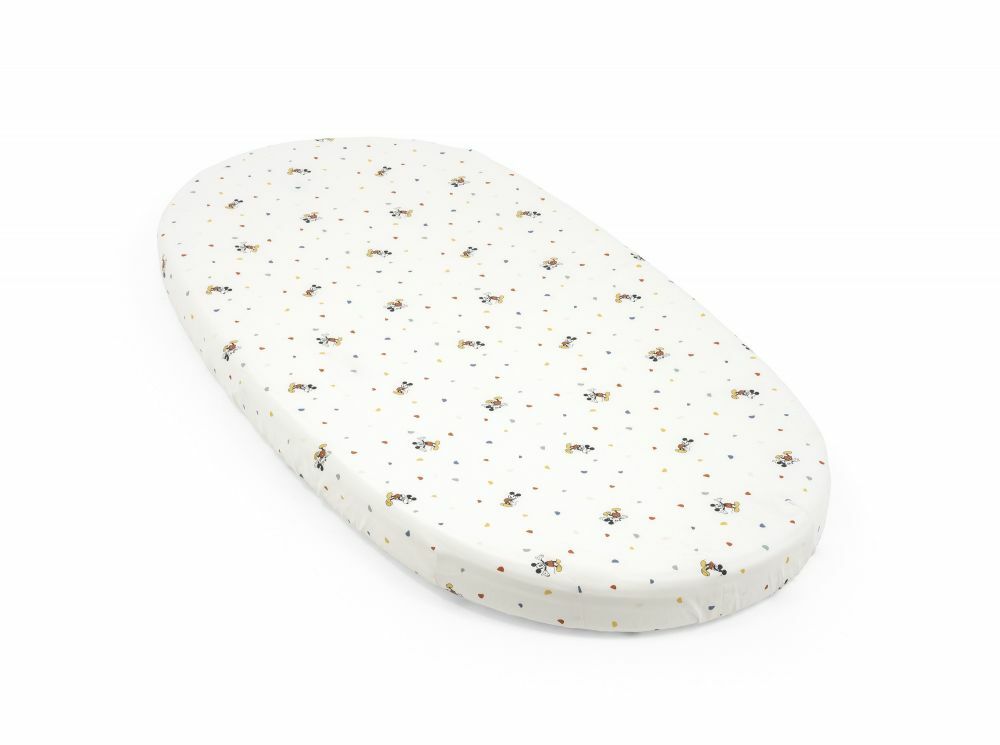 Stokke Sleepi V3 Bed Fitted Sheet 成長型嬰兒床 床包 –米奇狂歡