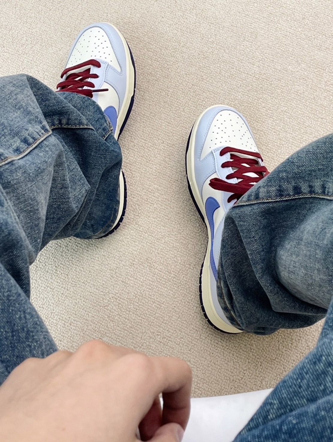 【預購】NIKE Dunk Low 極地寶寶藍 海鹽藍 酒紅 FV8113-141