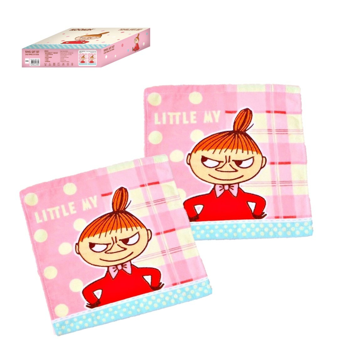 姆明一族| 2P面巾 禮盒套裝 |小美
