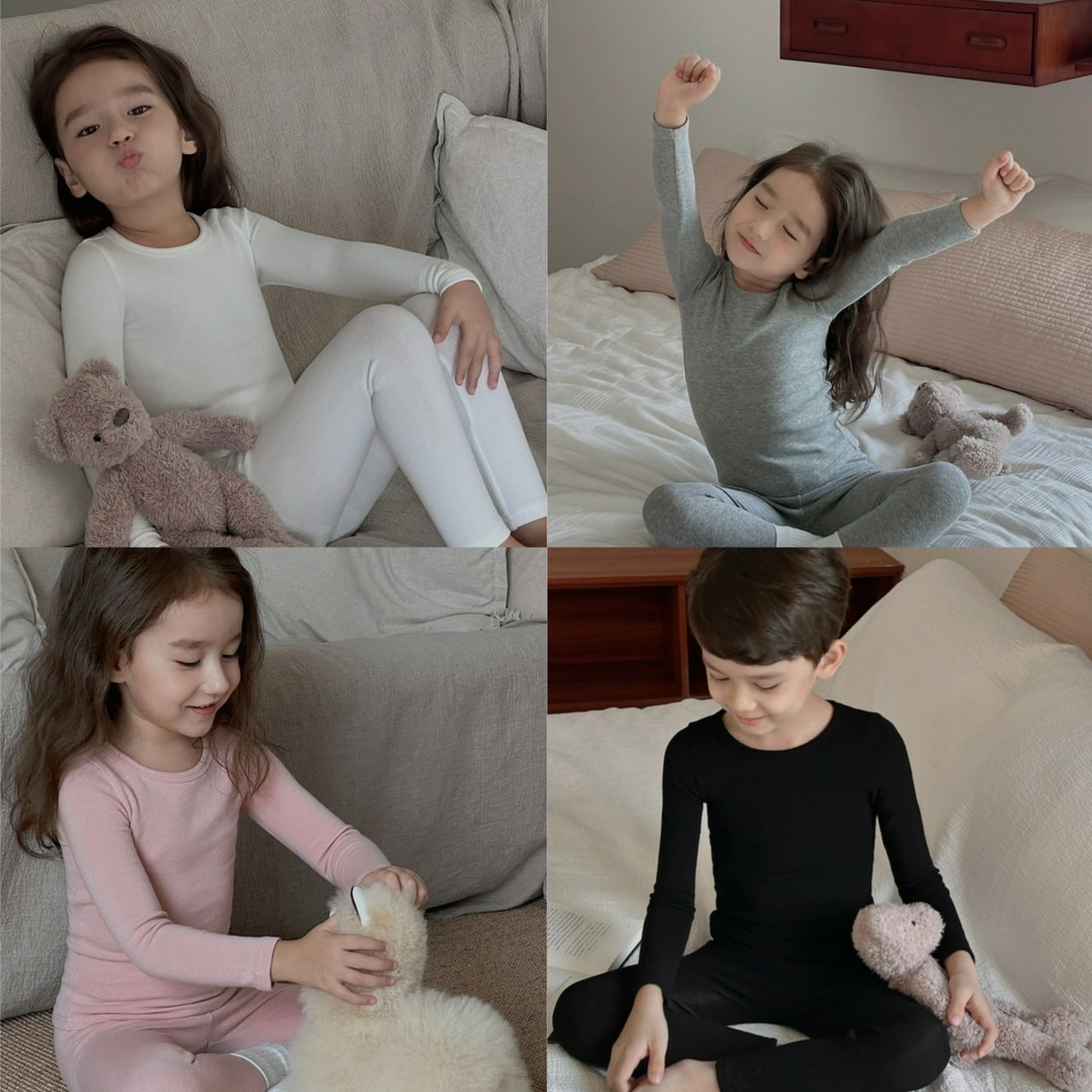 高彈德絨保暖家居服