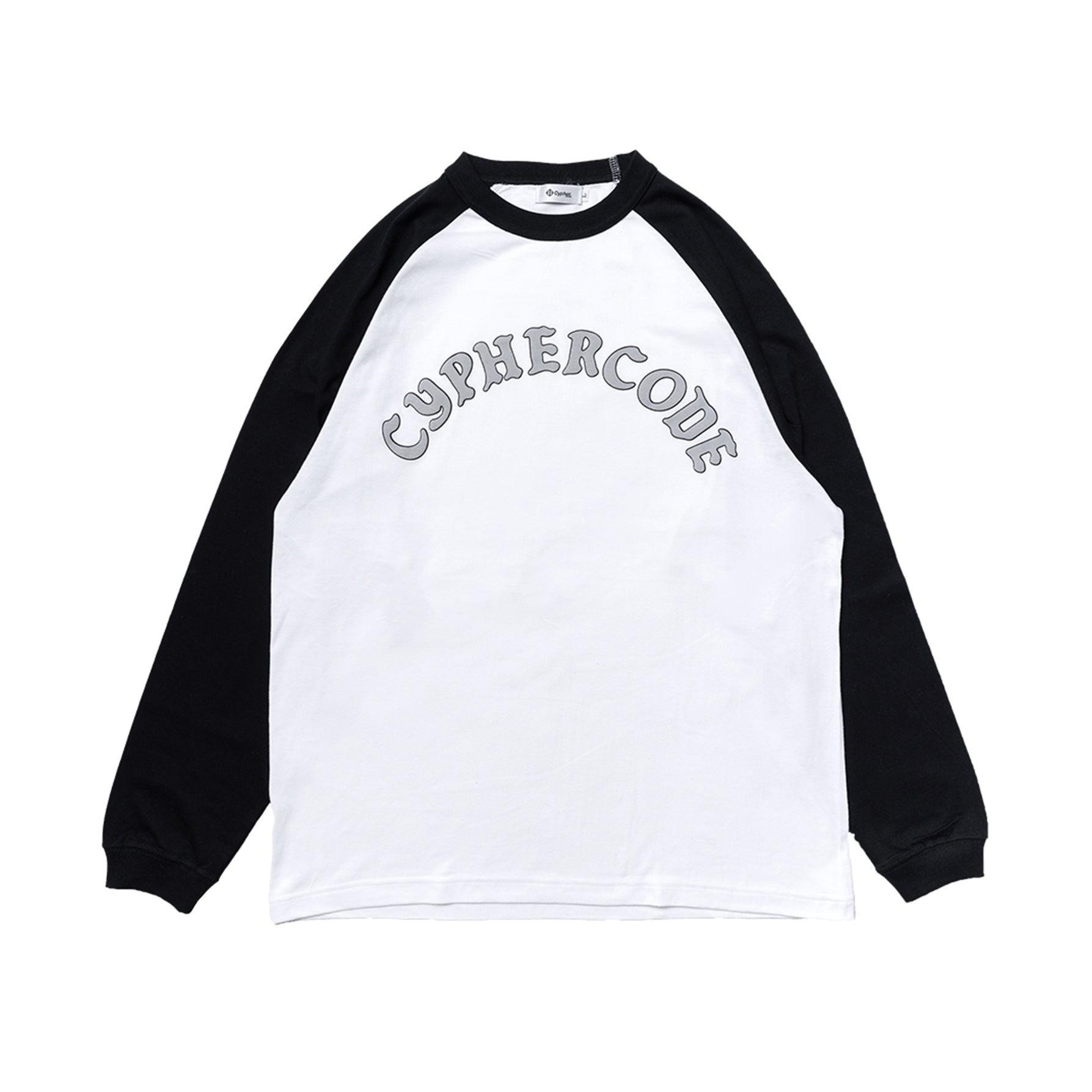 CYPHER CODE  OLD ENGLISH RAGULAN L/S TEE 兩色