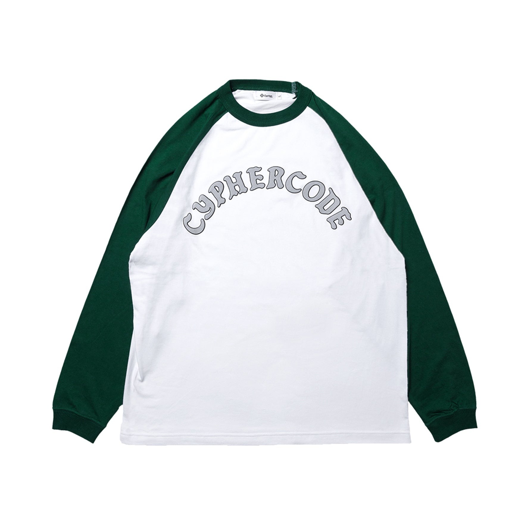 CYPHER CODE  OLD ENGLISH RAGULAN L/S TEE 兩色