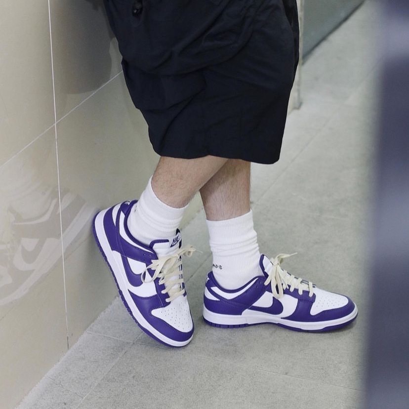 NIKE DUNK LOW"COURT PURPLE"白紫 (DD1391-104)