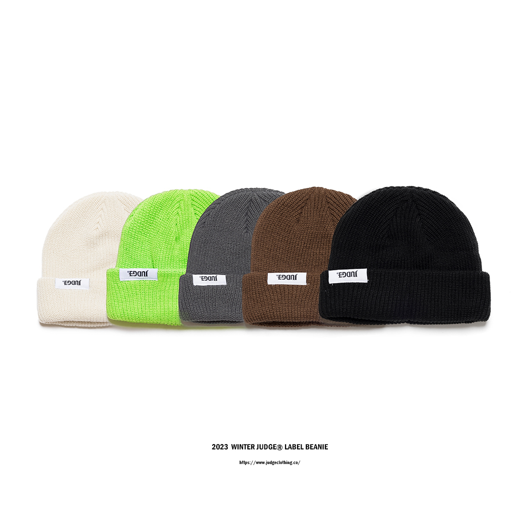 JUDGE®️23 WINTER [ LABEL ] BEANIE