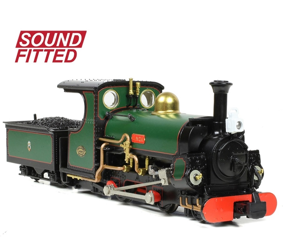 Bachmann 391-135SF HOe scale Penrhyn Mainline Hunslet 2-4-0STT 'Linda' Ffestiniog Railway Green