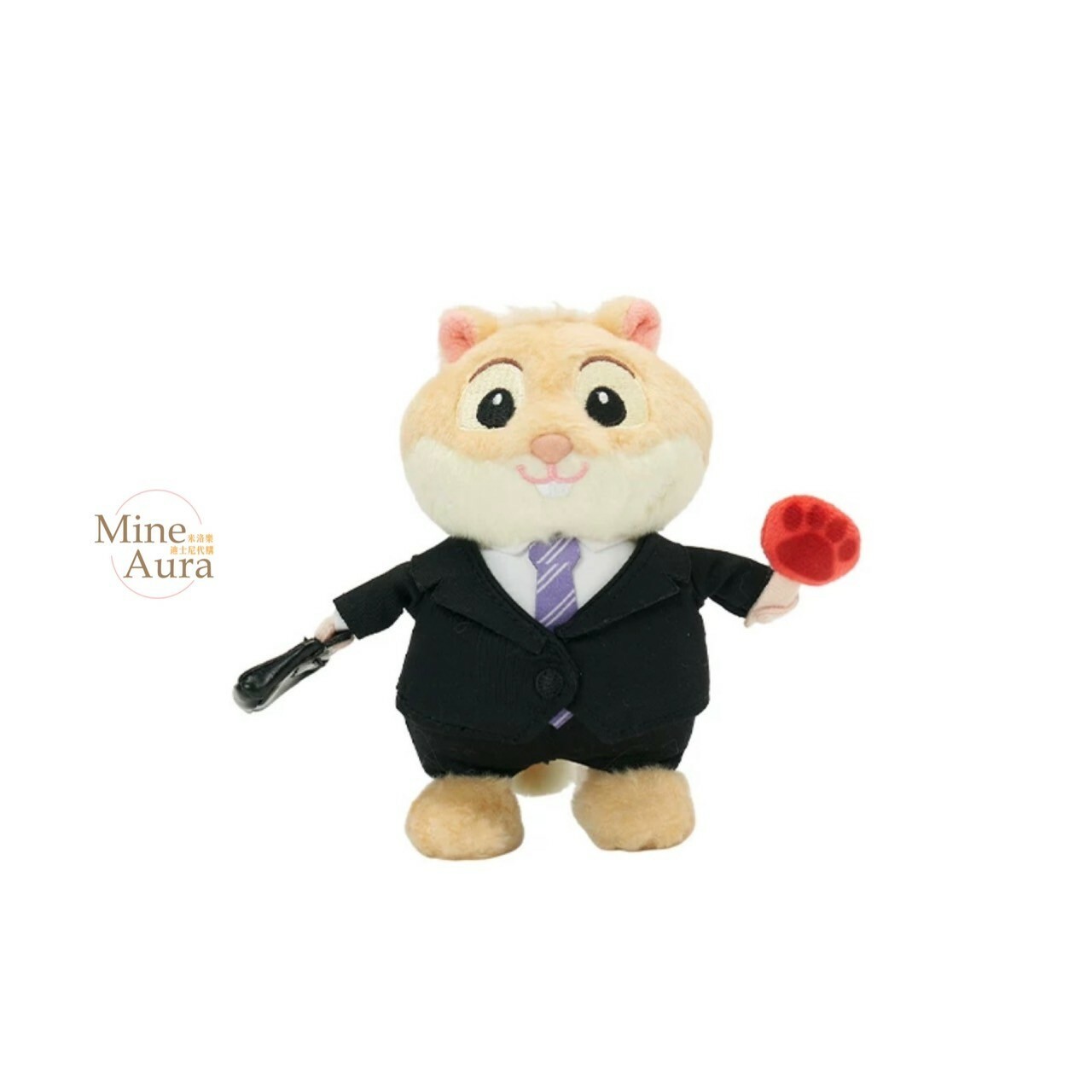 銀行職員 旅鼠 娃娃 玩偶 動物方城市 Zootopia -上海迪士尼樂園