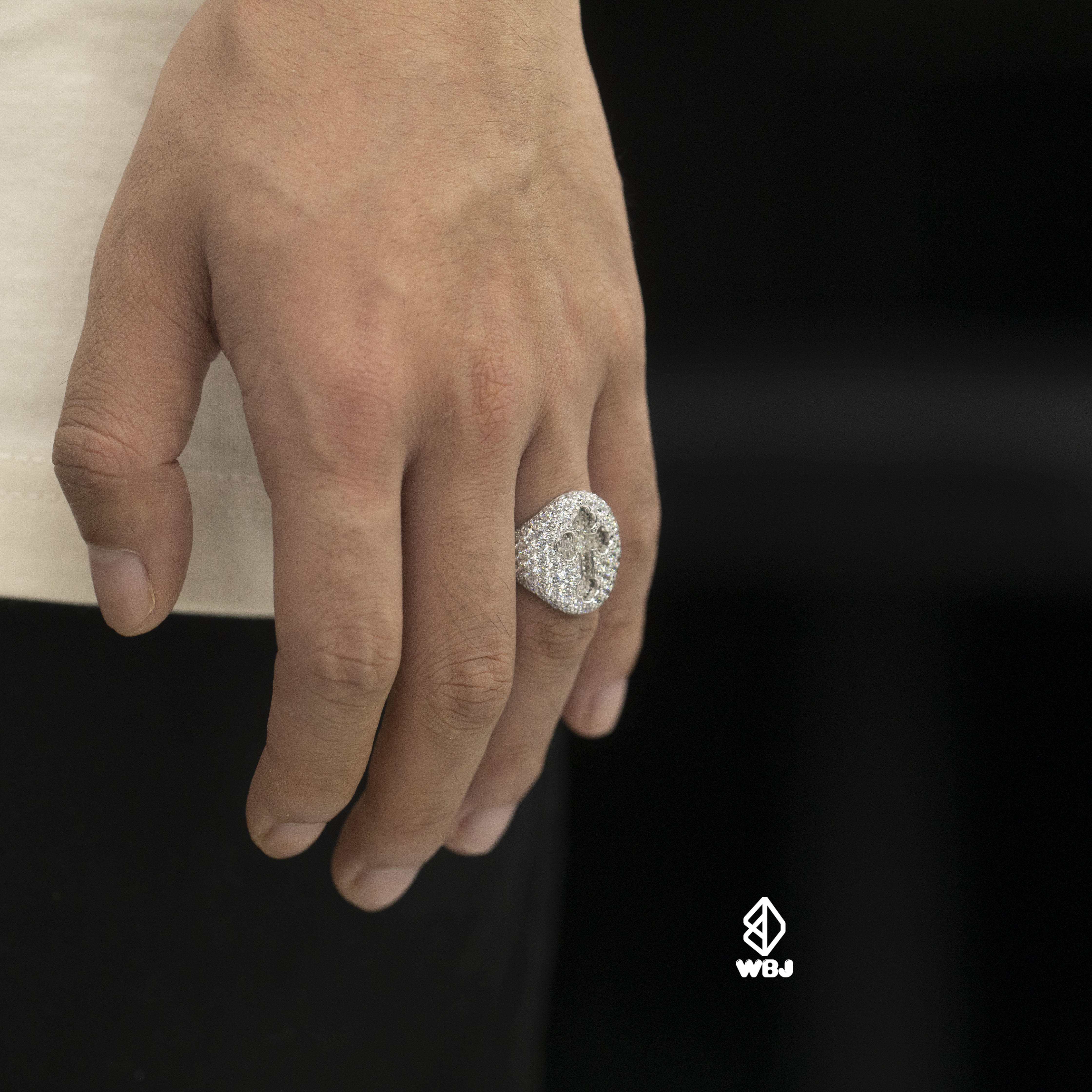 T方｜花蕾十字架戒指