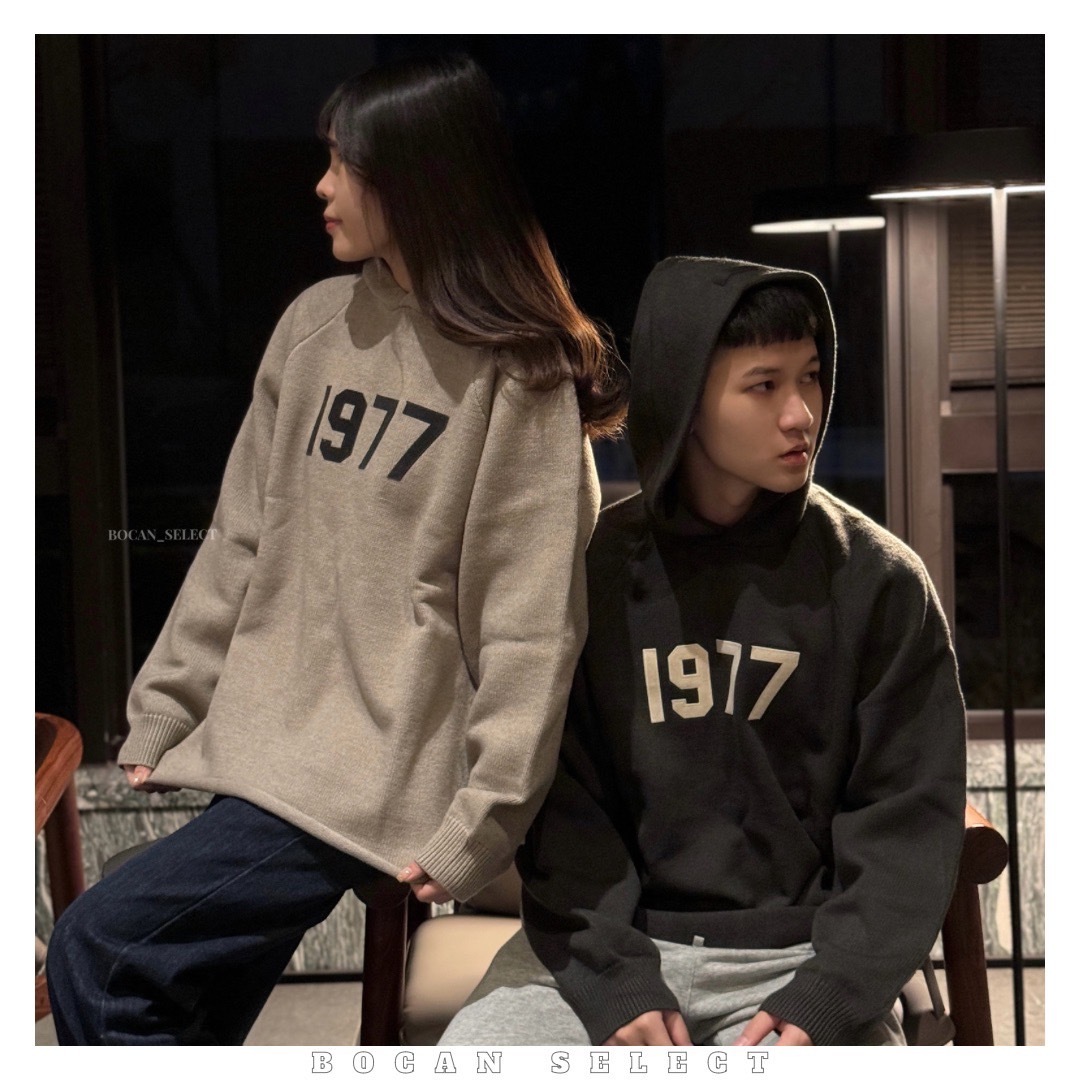 <優惠必搶🚨>ESSENTIALS  FEAR OF FOG 1977系列 帽Ｔ 針織 不收邊設計（FOG-SS22-172）