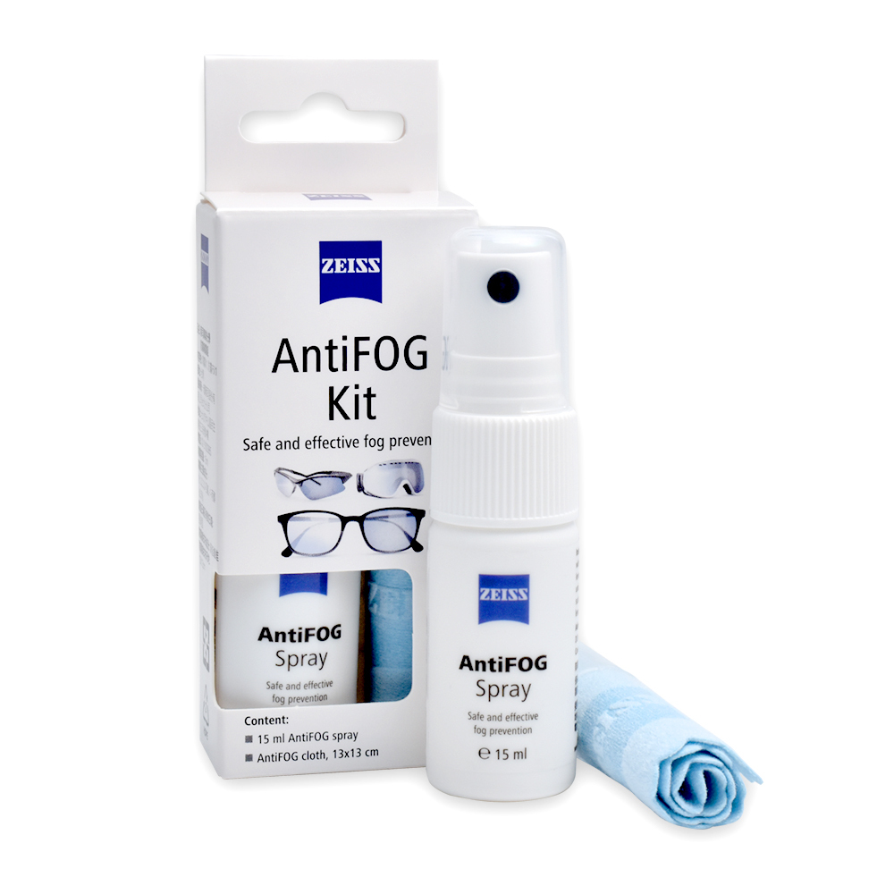 【週邊商品】ZEISS-蔡司 AntiFOG防霧噴霧 專業光學防霧噴霧組 (長效型) 15ml
