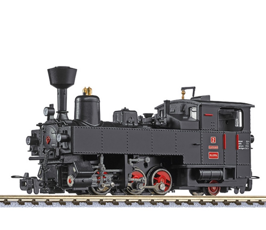 Liliput L141470 HOe scale Tank loco, type U, "No. 2", Zillertalbahn. Ep.VI