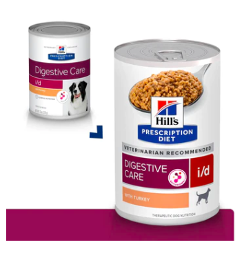 Hill's -  處方食品犬用I /D腸胃保健配方狗罐頭- (12罐)  7008