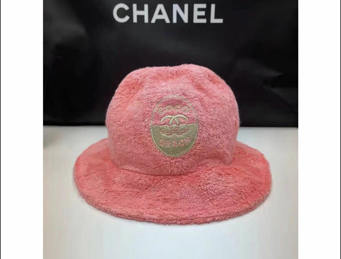 A12 Chanel 粉色鐘形帽 -M