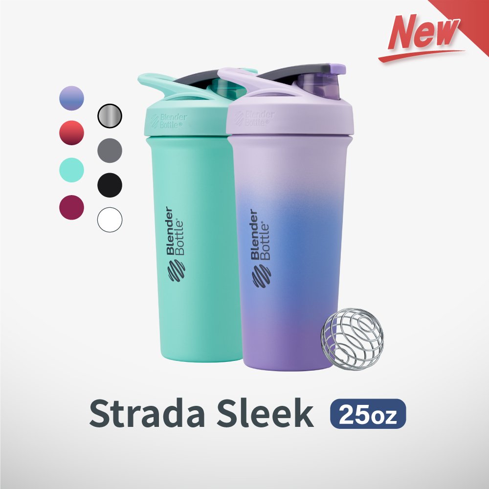 Blender Bottle® STRADA Sleek不鏽鋼隨行杯
