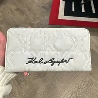 [S] KARL LAGERFELD 23WW3221 K/KURL CONTINENTAL WALLET,WHITE, 8720744559214 (SKL837)