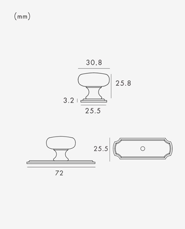 Single Metal Handle 單顆把手 No.7 - 3