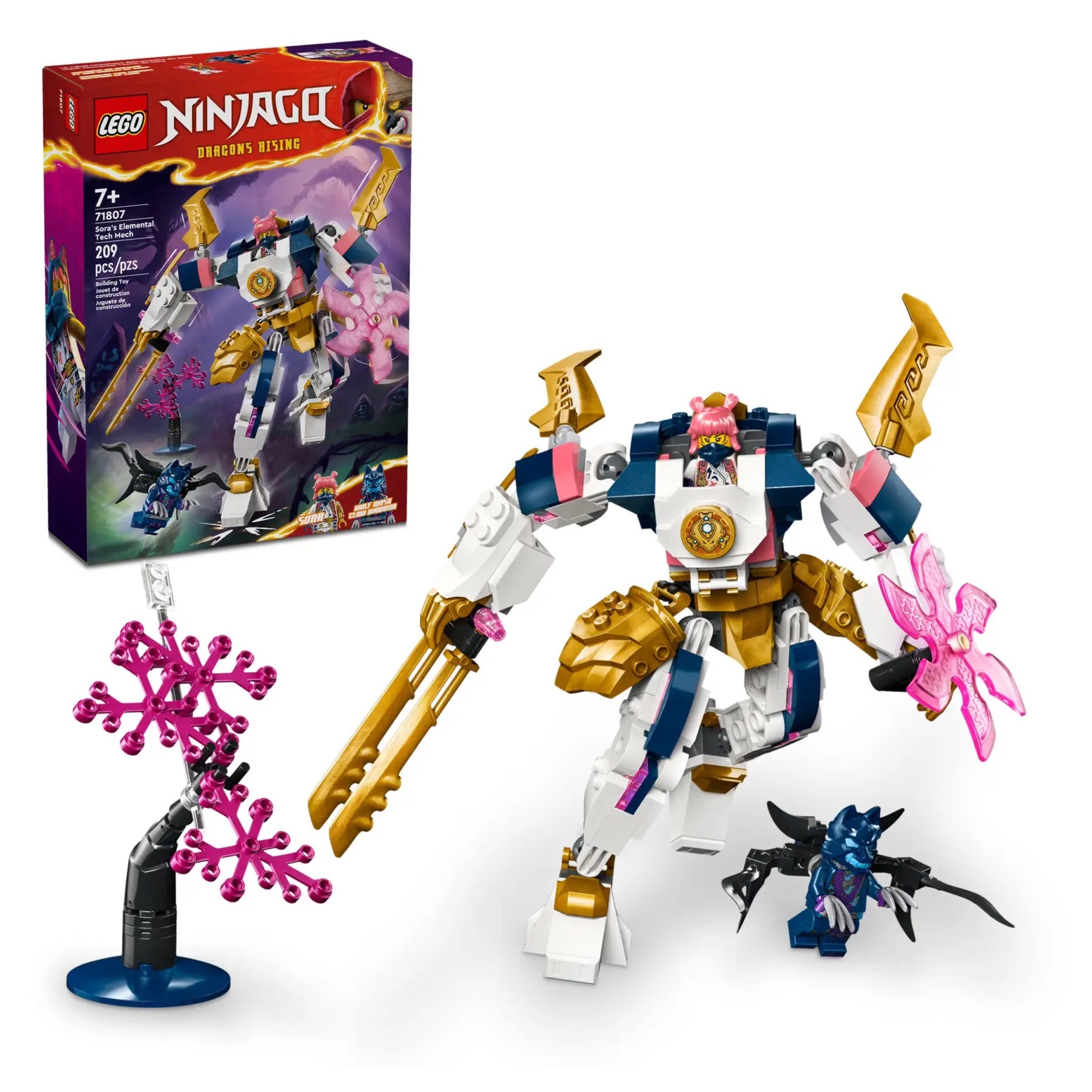 LEGO 71807 索拉的科技元素機械人樂高® Ninjago系列