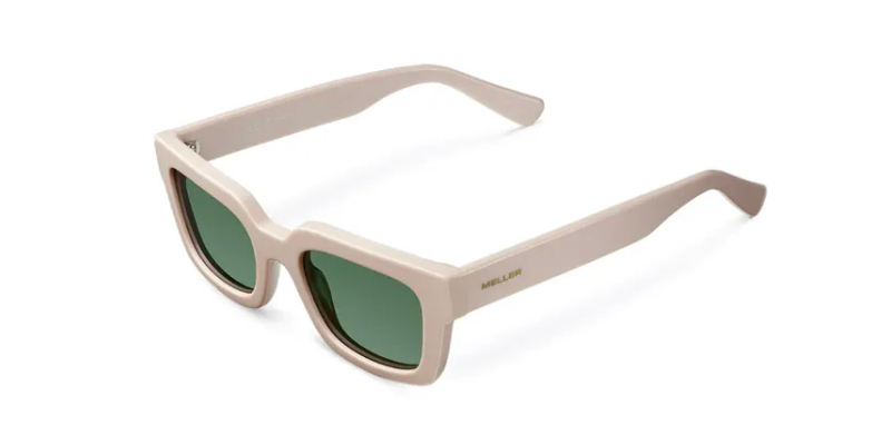 MELLER ブラック サングラス スクエア MELLER | ALIKA Classic Undefeated Wide Frame Square