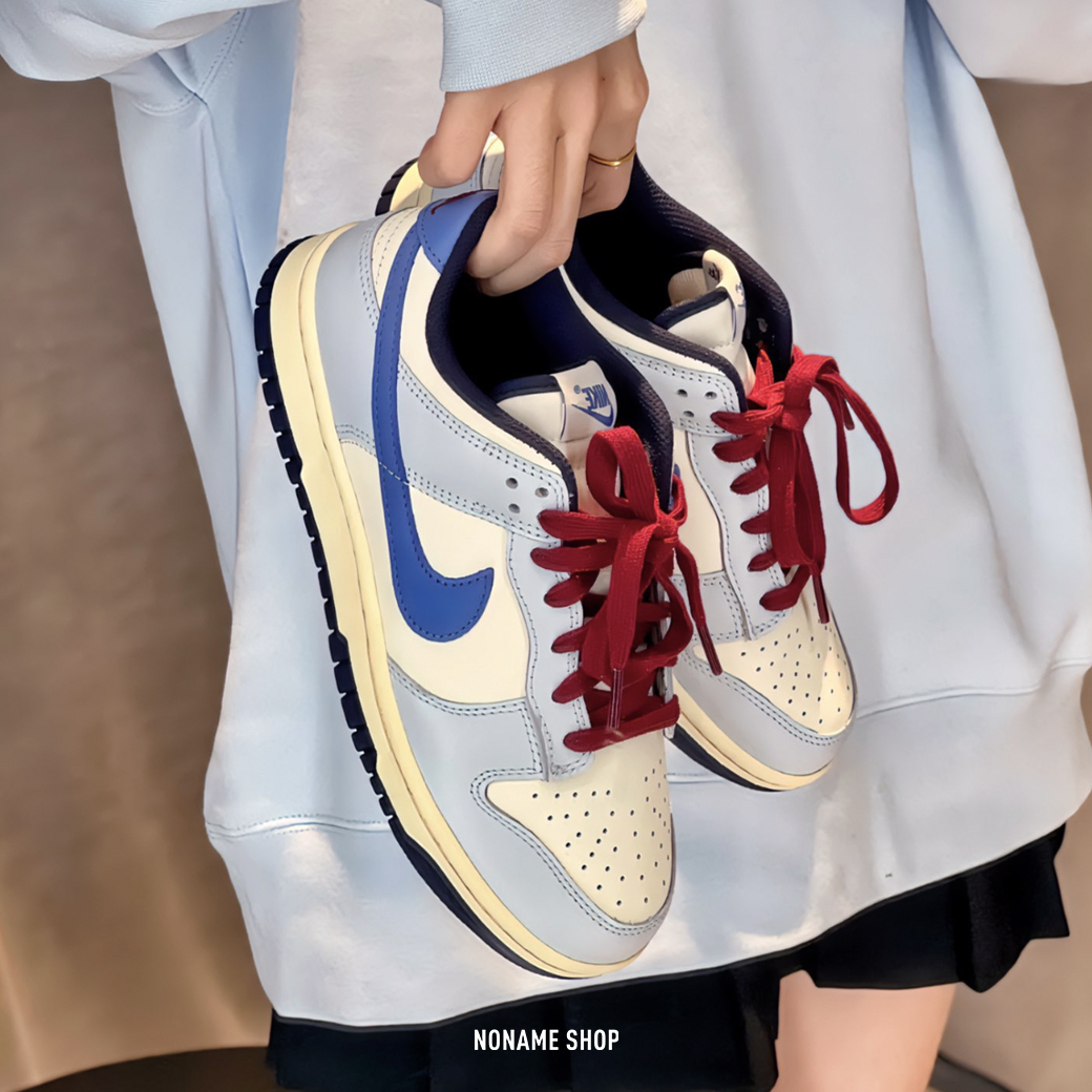NIKE DUNK LOW 奶油 極地藍 (女款)