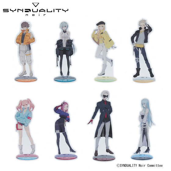 Pbandai 預訂2024/4月 SYNDUALITY Noir アクリルスタンド（全8種）