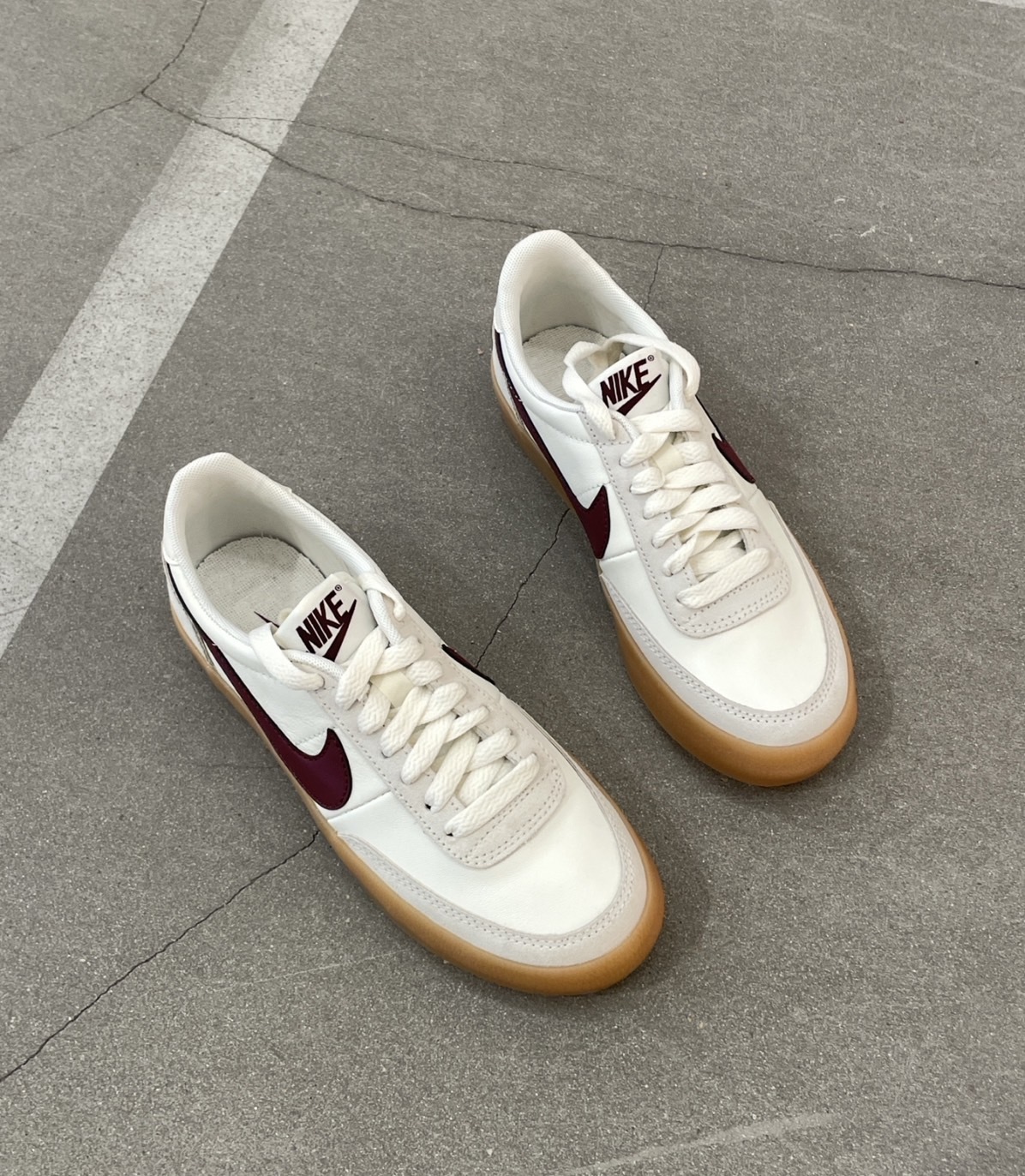 Nike Killshot II Leather 白灰 紅勾 美式 復古鞋