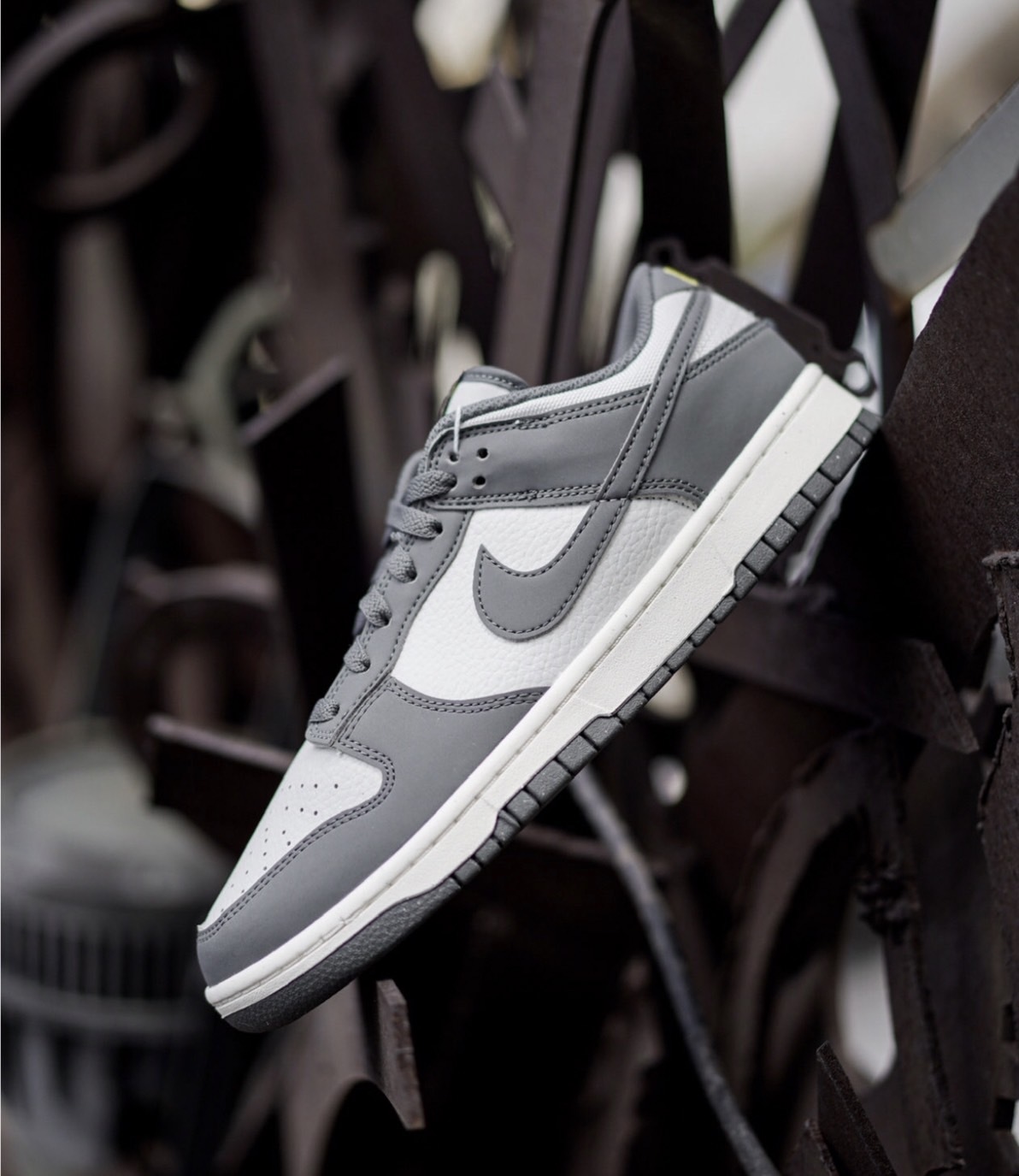 NIKE DUNK LOW NN 灰白 煙灰 奶油底