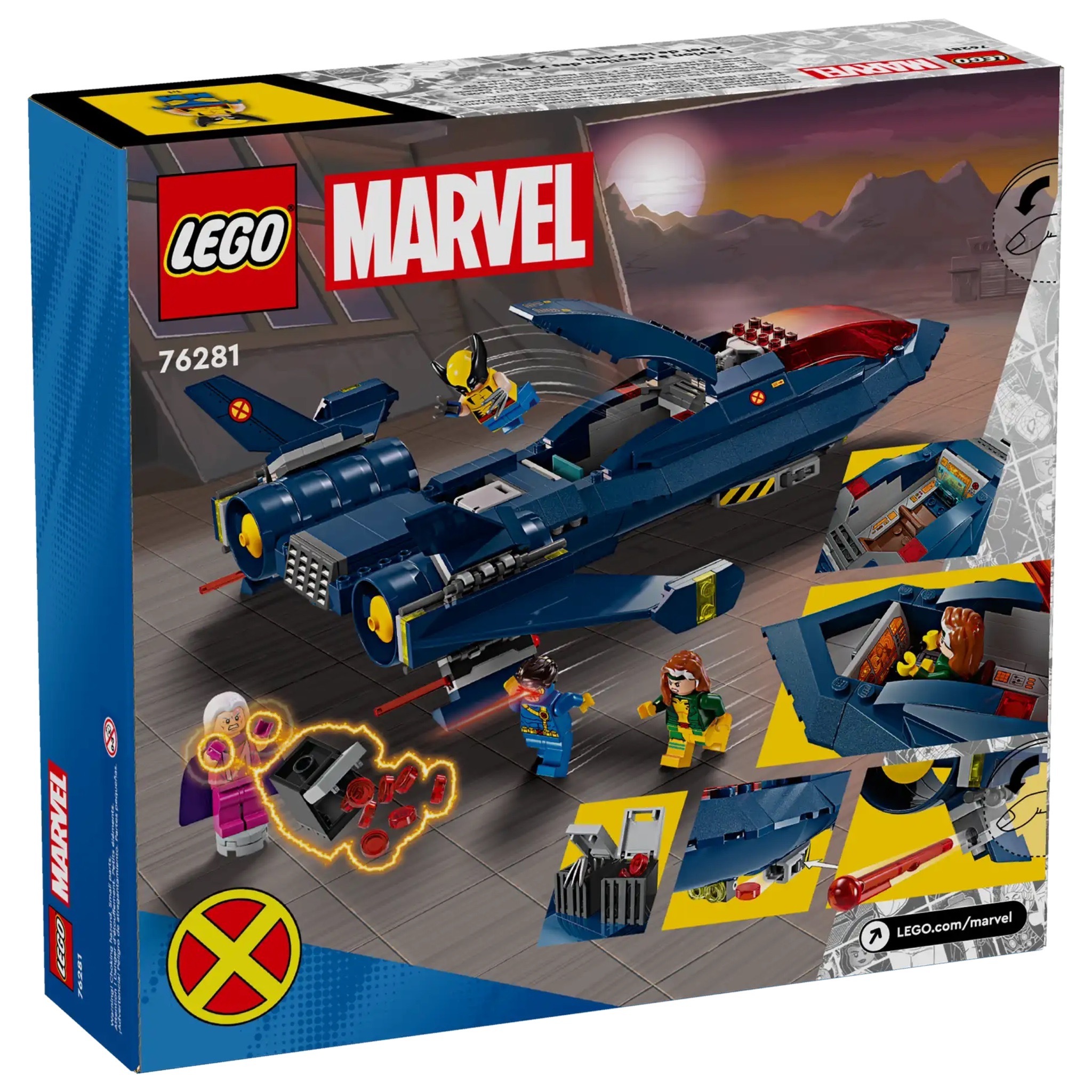 LEGO 76281 X-Men X-噴射戰機樂高® Super Heroes 系列